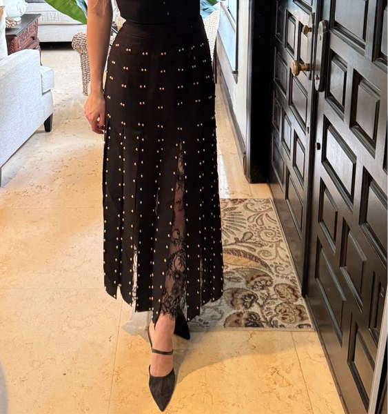 Black Midi Skirt