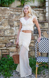 Fringe Skirt Set