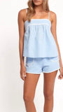 Baby Blue Short Set