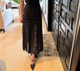 Black Midi Skirt