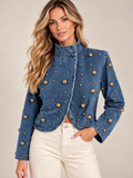 Chic Denim Top/ Jacket