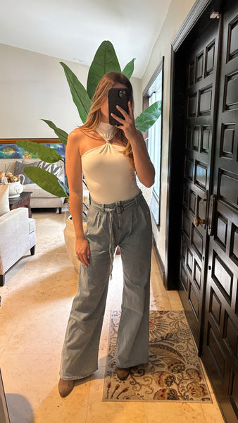 Neil Bodysuit White