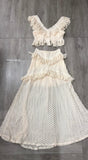 Fringe Skirt Set