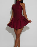 Crimson dress