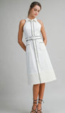 Kennedy White/Trim in Black