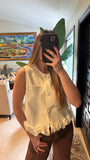 Jillie Leather Vest