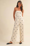 Nary Jumpsuit in Beige