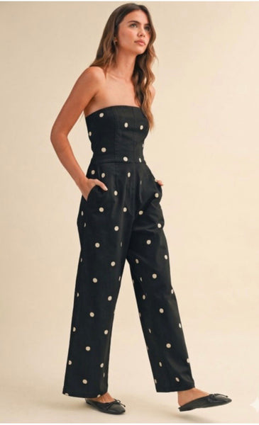Naty Jumpsuit in Black