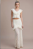 Fringe Skirt Set