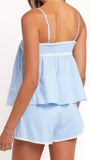 Baby Blue Short Set