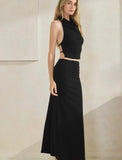 Black skirt Set