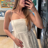 Pretty in White Dress