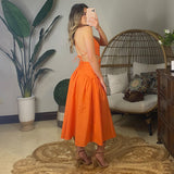 Akai Dress-Orange